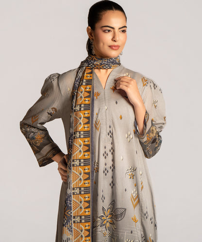 Women Printed 3 Piece Suit - SD2303