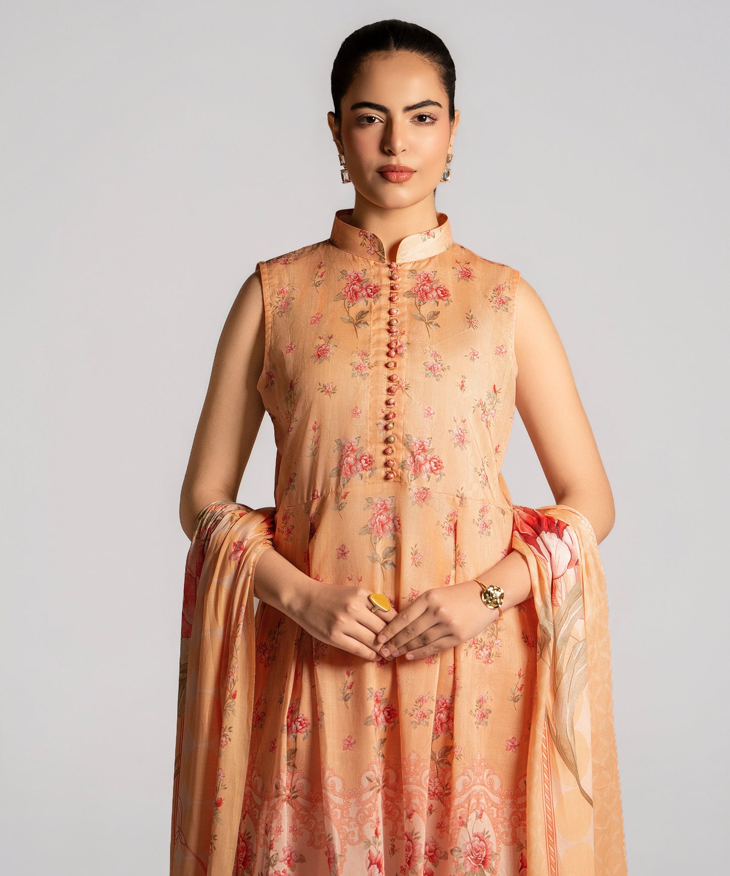 Women Printed 3 Piece Suit - SD2304