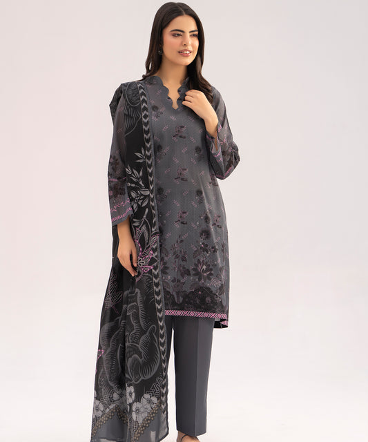 Women Printed 3 Piece Suit - SD2306