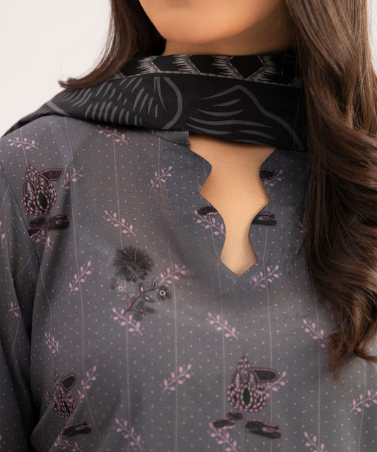 Women Printed 3 Piece Suit - SD2306