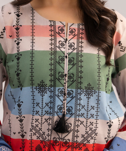 Women Printed 3 Piece Suit - SD2308