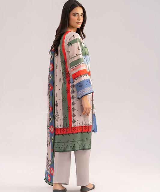 Women Printed 3 Piece Suit - SD2308