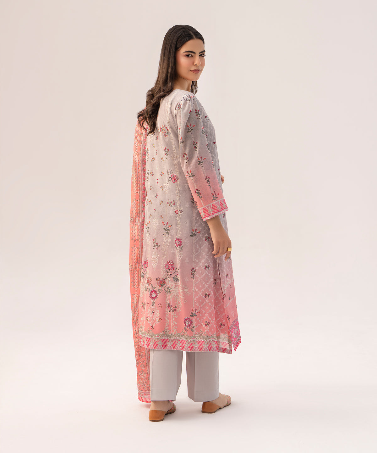Women Printed 3 Piece Suit - SD2309