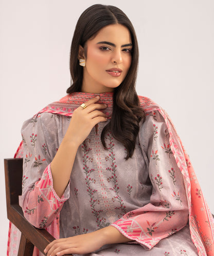 Women Printed 3 Piece Suit - SD2309
