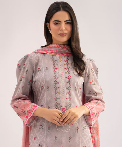 Women Printed 3 Piece Suit - SD2309