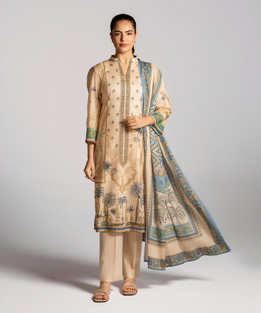 Women Printed 3 Piece Suit - SD2310