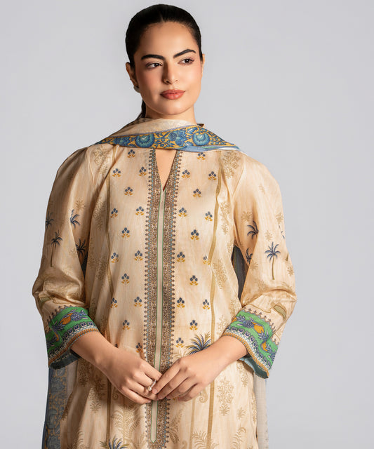 Women Printed 3 Piece Suit - SD2310