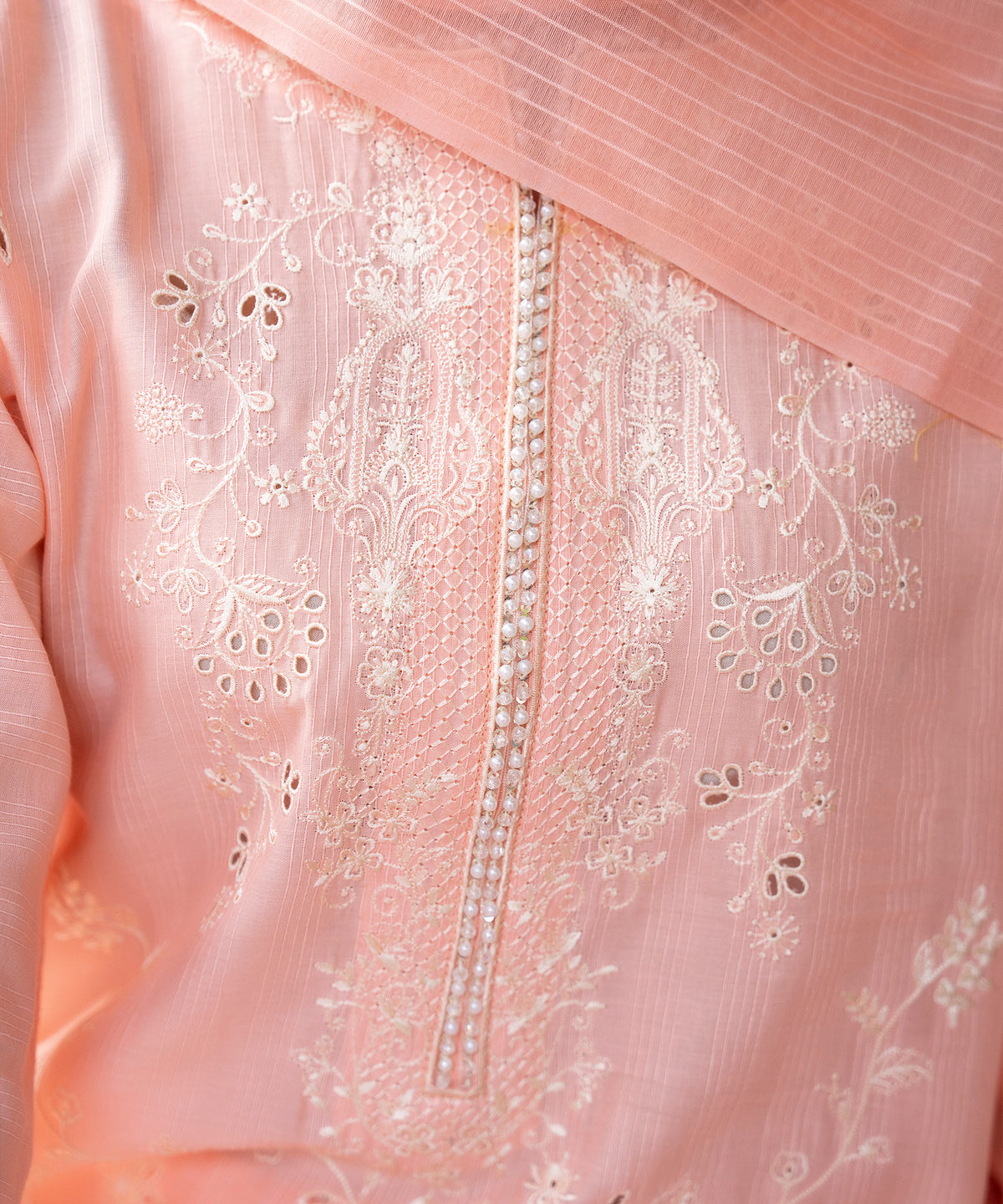 Women Solid Embroidered 3 Piece Suit - UDE233