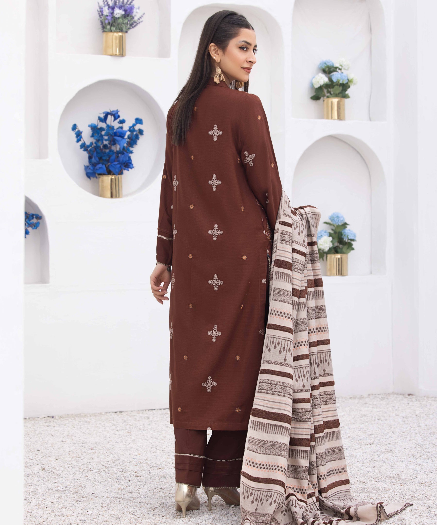 3PC Dhanak Collection 2420