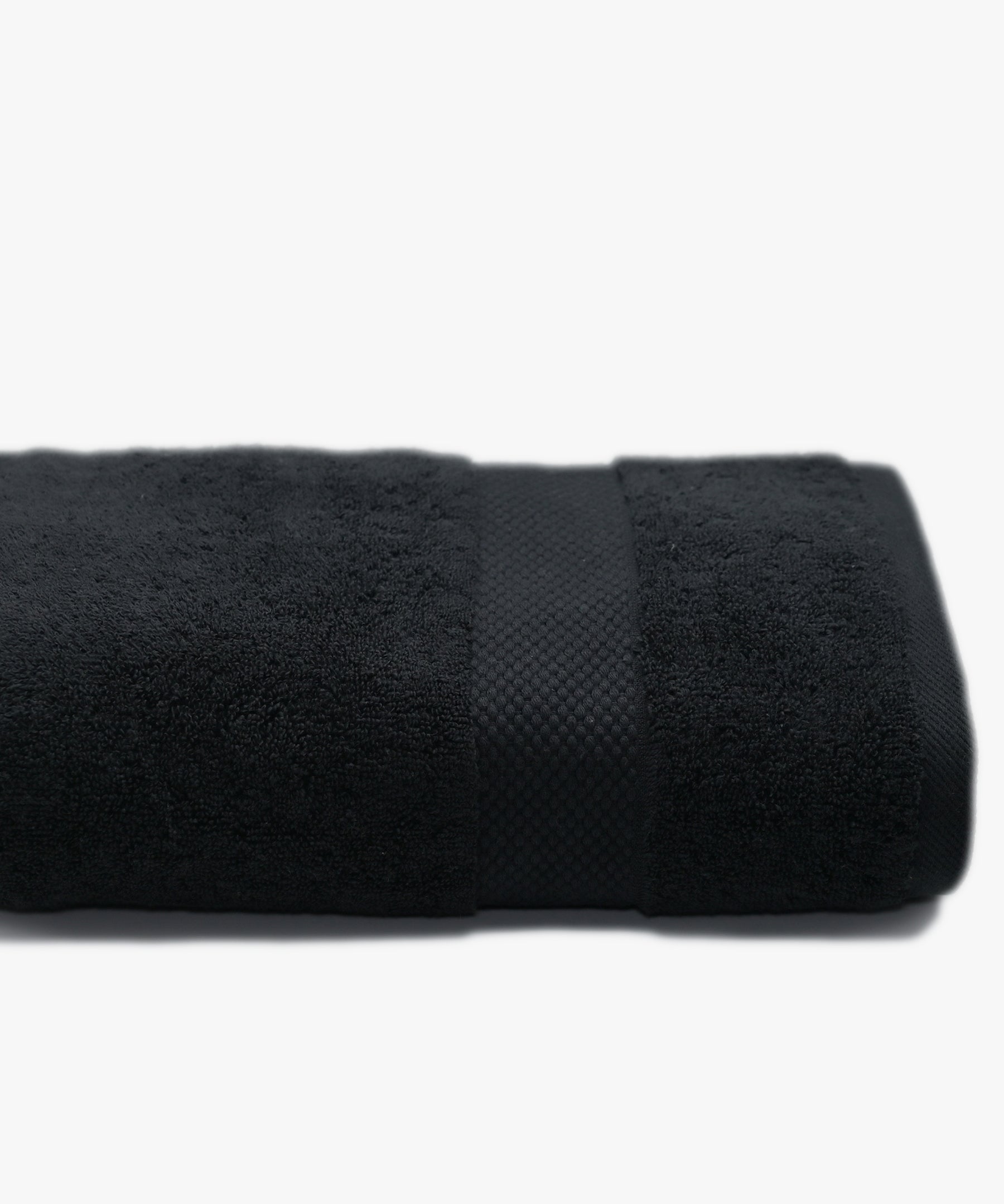 Dobby Bath Towel - BLK
