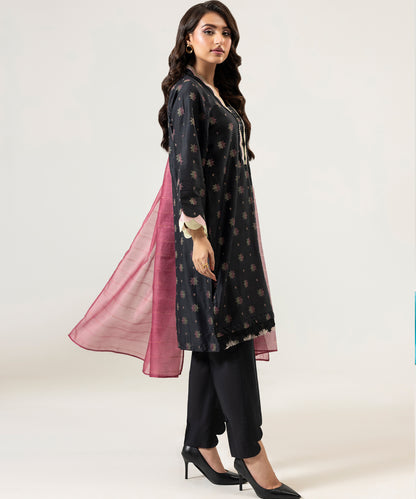 Women Jacquard 3 Piece Suit - JQ2500