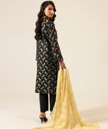 Women Jacquard 3 Piece Suit - JQ2503