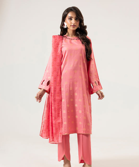 Women Jacquard 3 Piece Suit - JQ2507