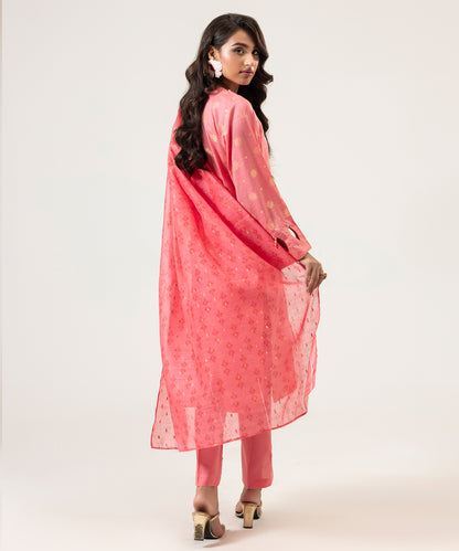 Women Jacquard 3 Piece Suit - JQ2507