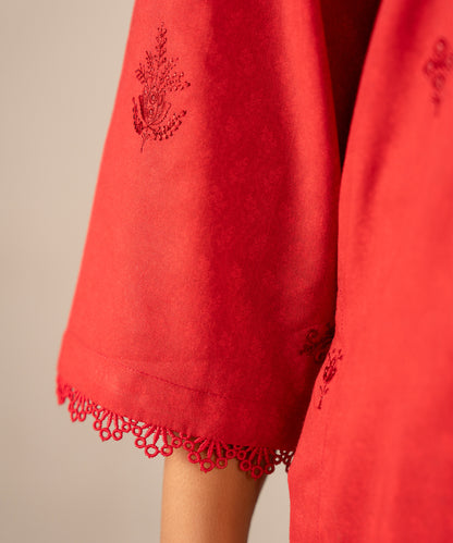 3PC Printed Embroidered Khaddar - 2608