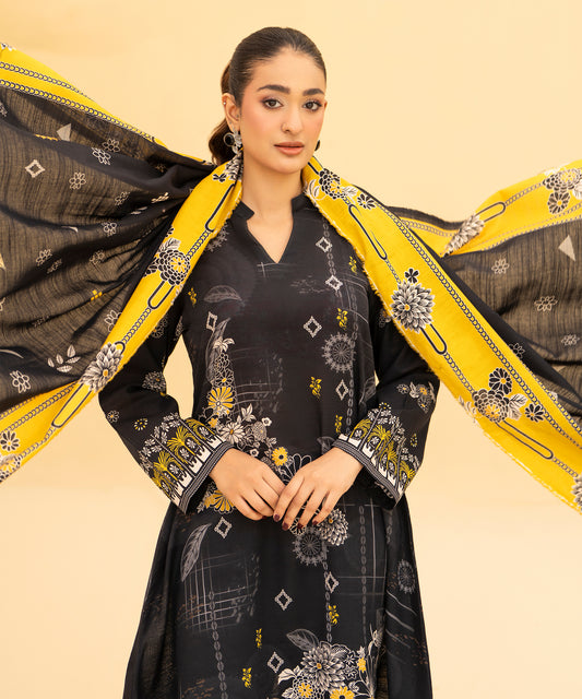Women Printed 3 Piece Suit  - DT2612