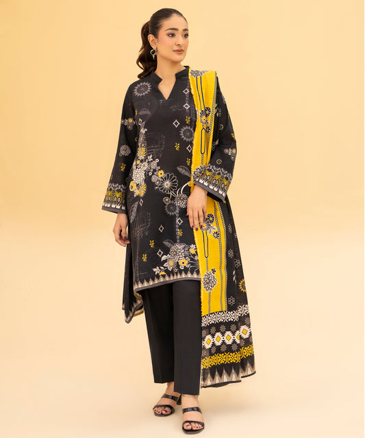 Women Printed 3 Piece Suit  - DT2612