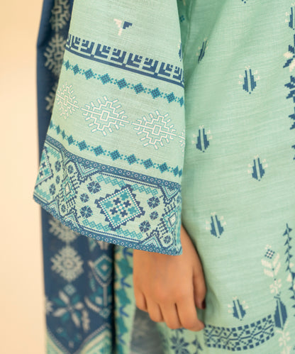 Women Printed 3 Piece Suit  - DT2614