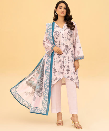 Women Printed 3 Piece Suit  - DT2615