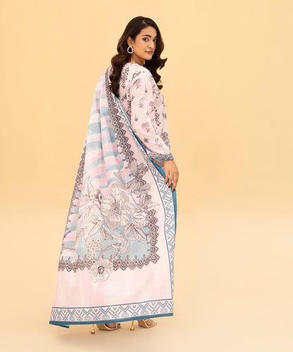 Women Printed 3 Piece Suit  - DT2615