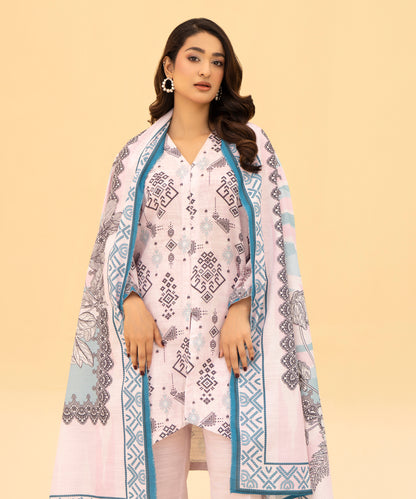 Women Printed 3 Piece Suit  - DT2615
