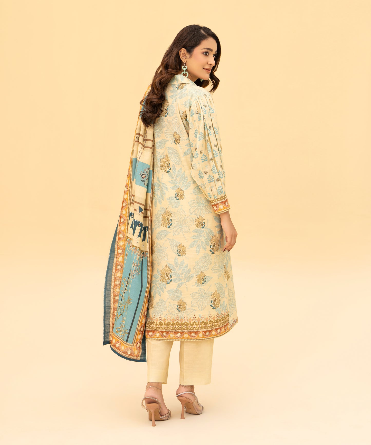 Women Printed 3 Piece Suit  - DT2618