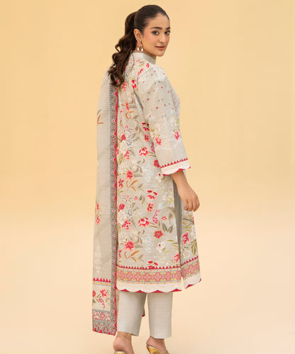 Women Printed 3 Piece Suit  - DT2619