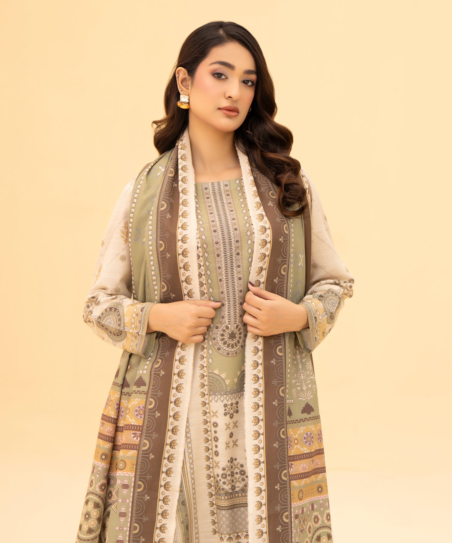Women Printed 3 Piece Suit  - DT2620
