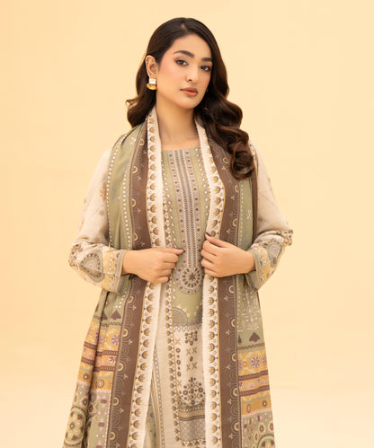 Women Printed 3 Piece Suit  - DT2620