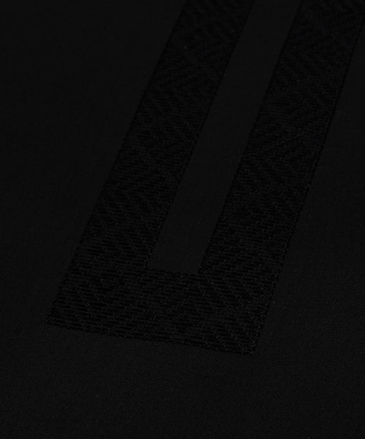 SUPER AMBER EMB | WASH & WEAR - BLACK
