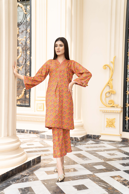 Women Printed 2 Piece Suit - RSL035