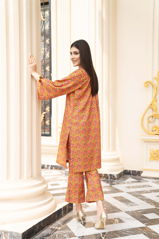 Women Printed 2 Piece Suit - RSL035