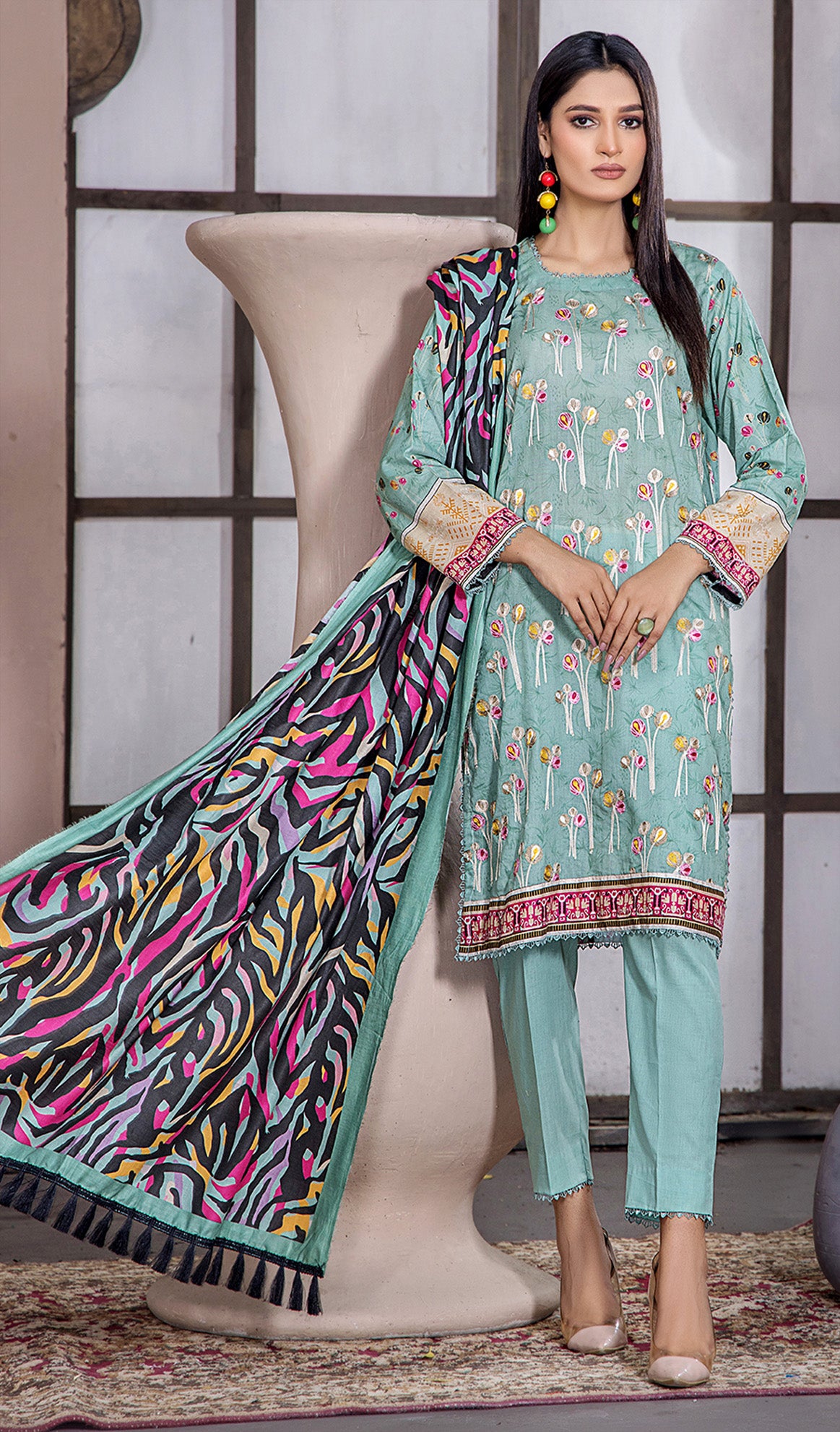 3PC SERENE LAWN-35