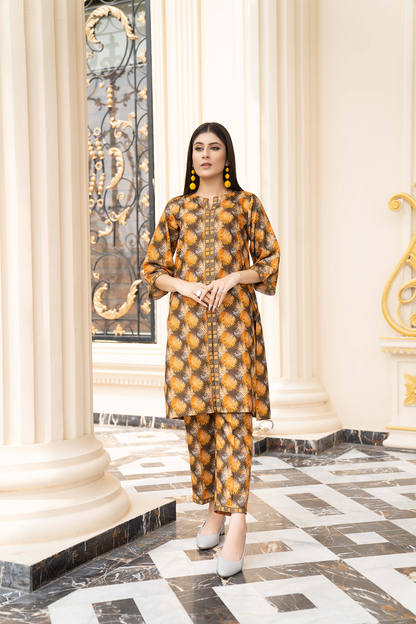 Women Printed 2 Piece Suit - RSL037