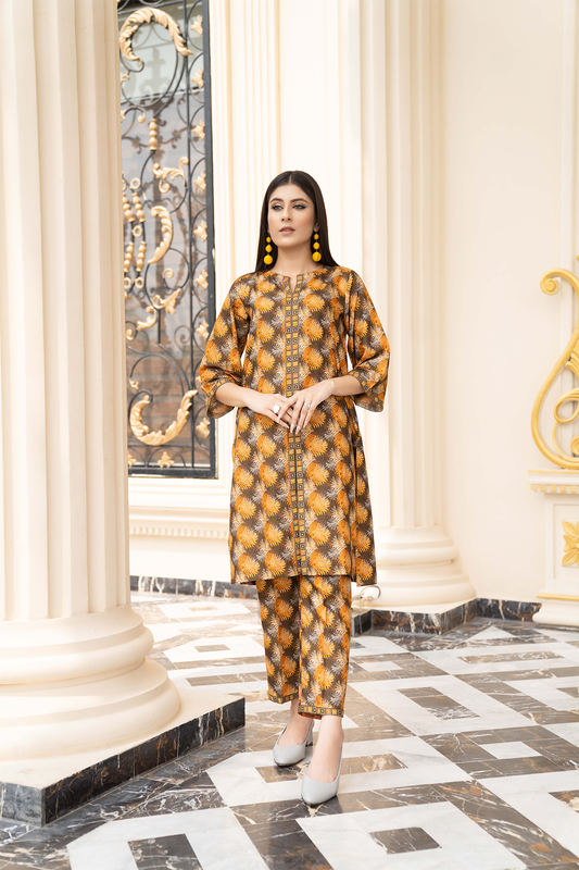 Women Printed 2 Piece Suit - RSL037