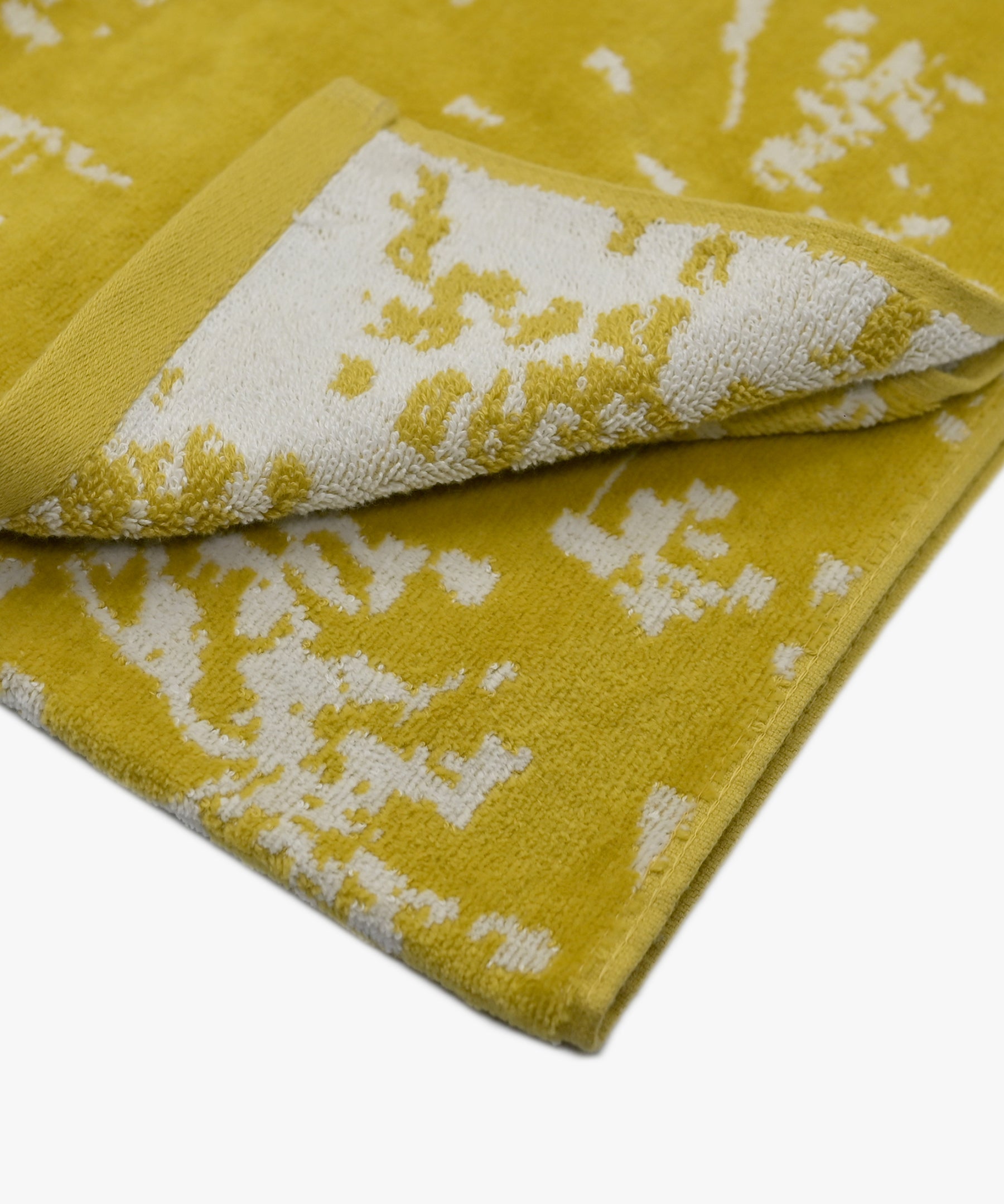 Yarn Dyed Velour Bath Towel - YLW