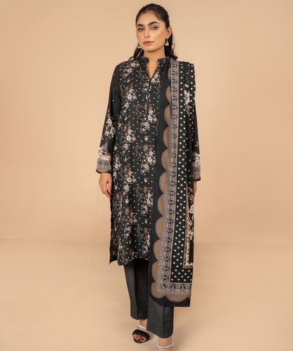 Women Printed 3 Piece Suit  - DKL037
