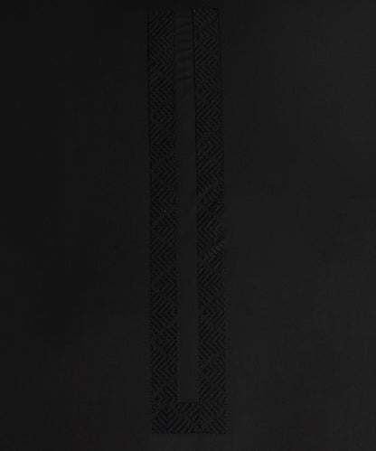 SUPER AMBER EMB | WASH & WEAR - BLACK