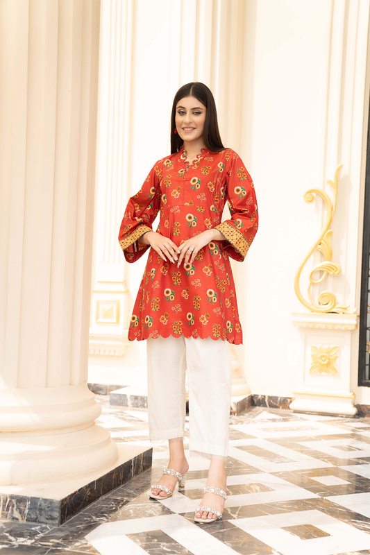 1 Piece Raw Silk Shirt - 40