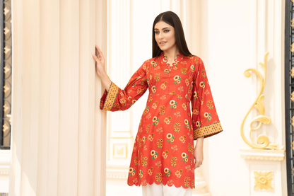 1 Piece Raw Silk Shirt - 40