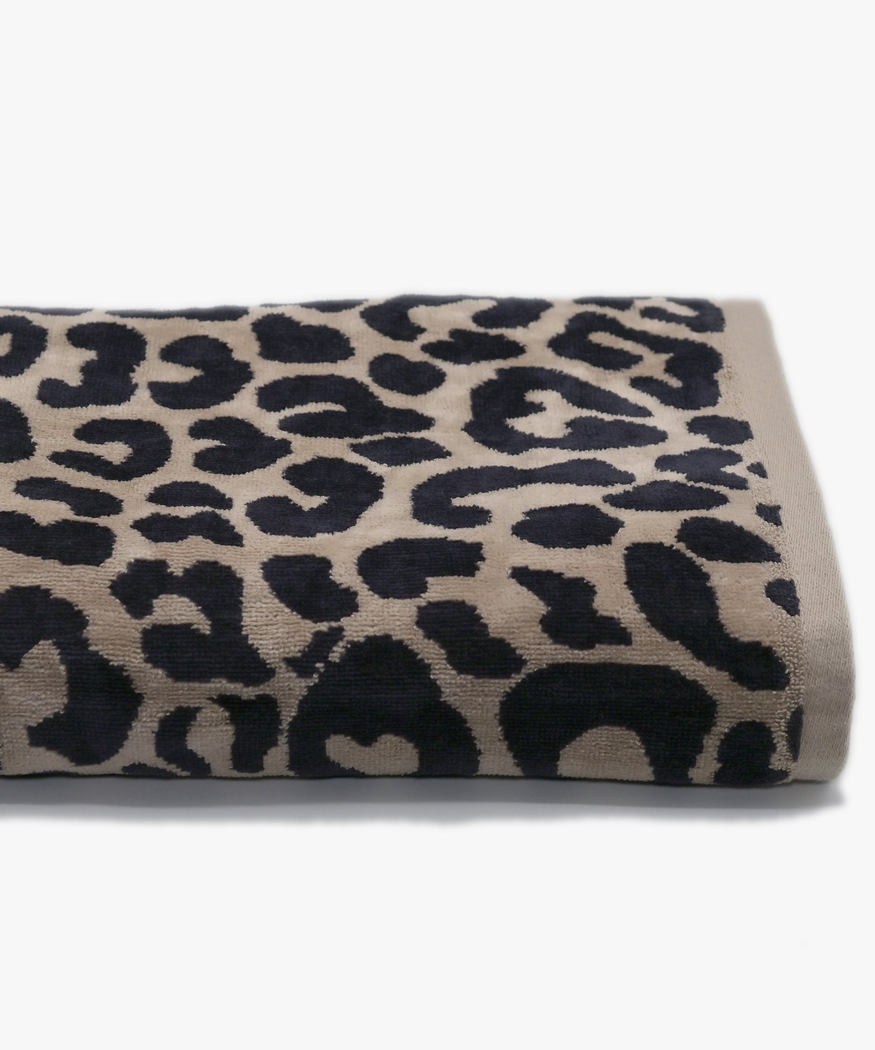 Yarn Dyed Velour Bath Towel - ASH