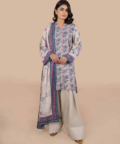3PC Linen Karandi - 41