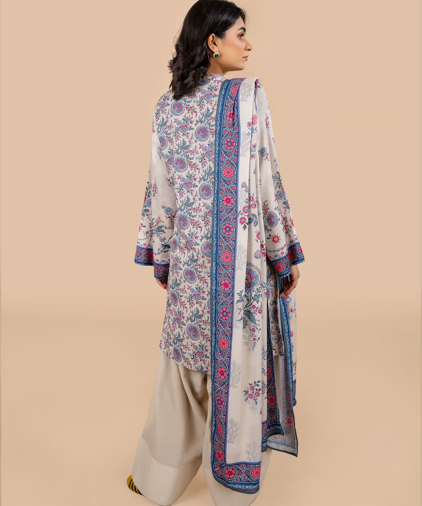 3PC Linen Karandi - 41