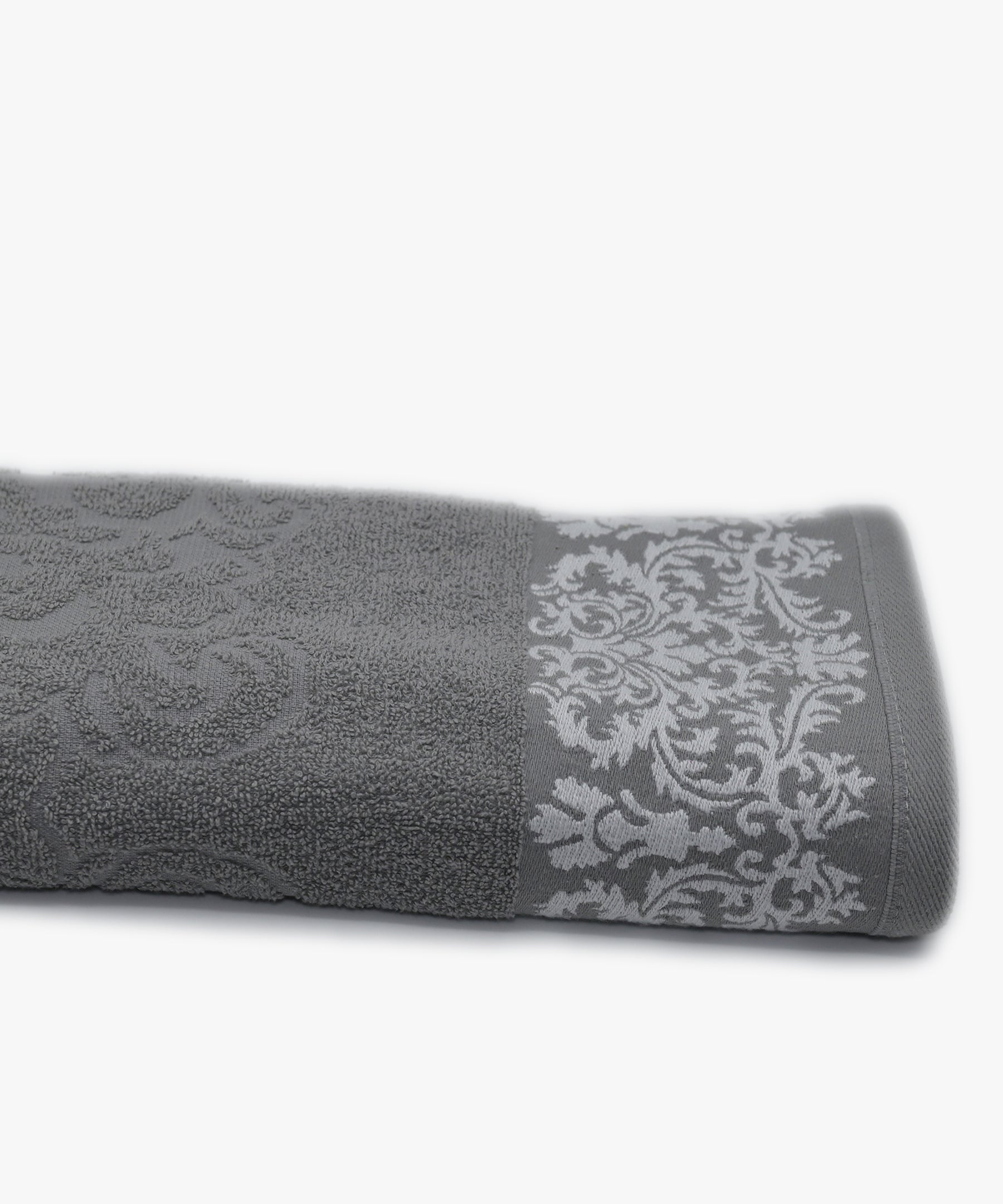 Jacquard Bath Towel - GRY
