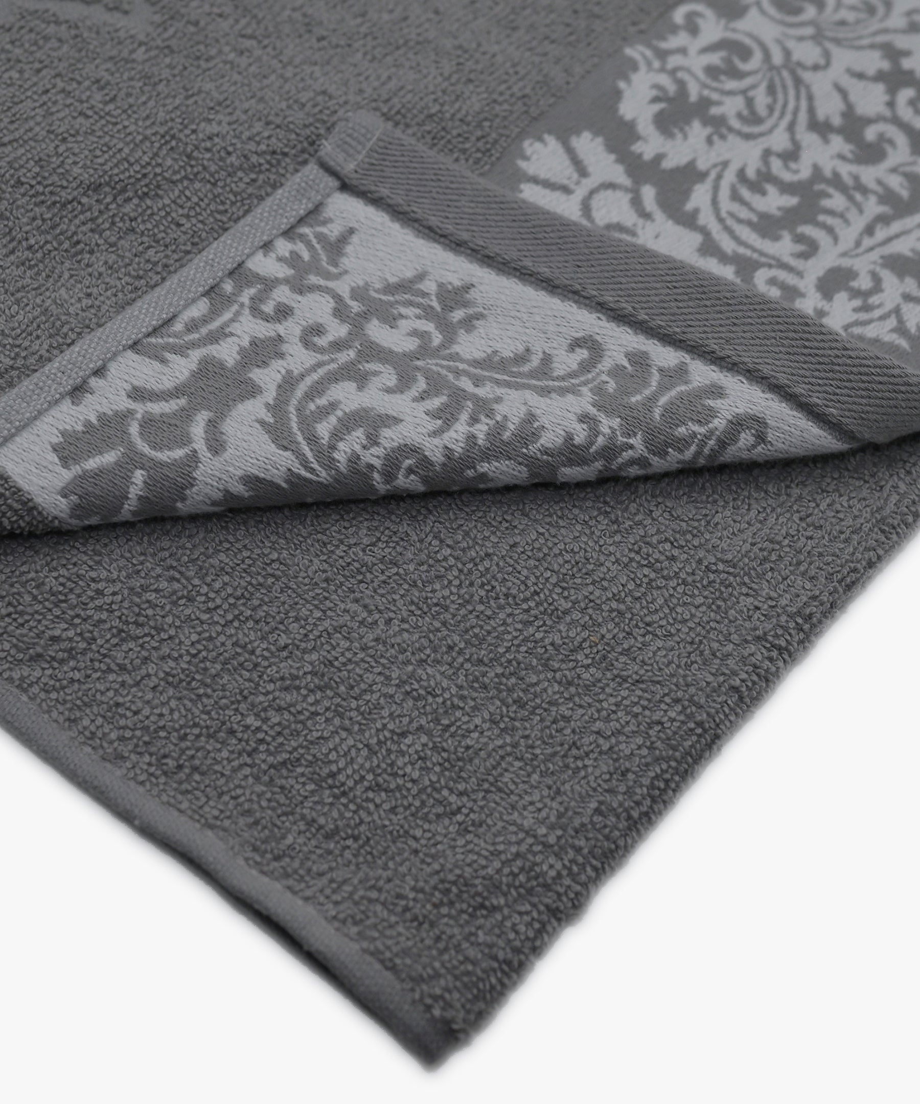 Jacquard Bath Towel - GRY