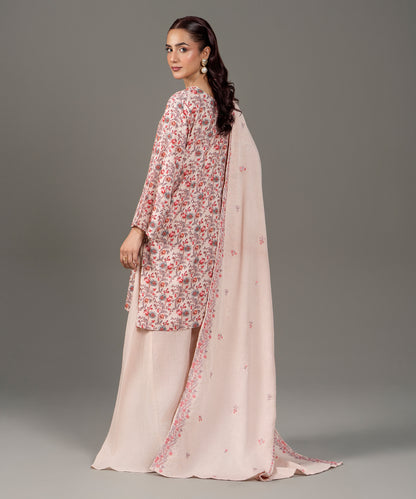 3PC Classic Linen Karandi - 635