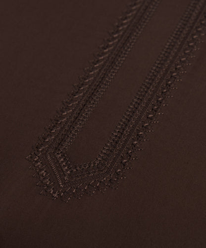 SUPER AMBER EMB | WASH & WEAR -BROWN