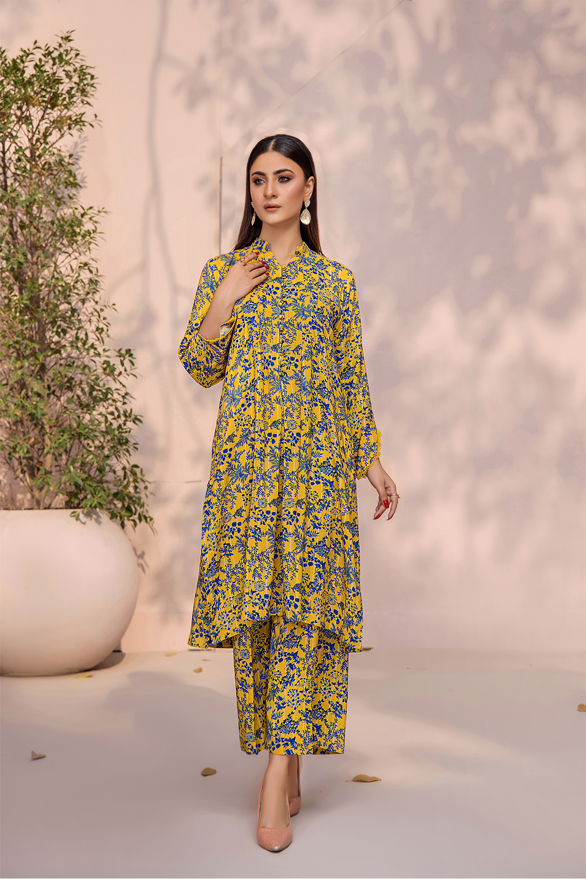 Women Printed 2 Piece Suit - AND071