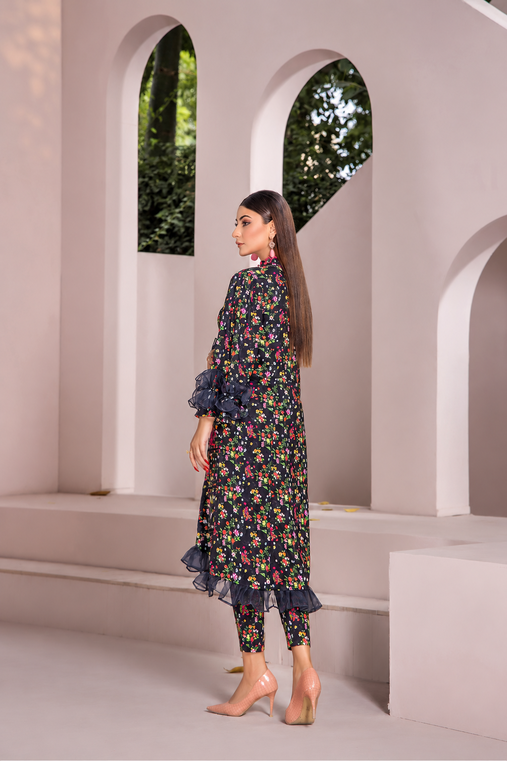 Women Printed 2 Piece Suit - AND073