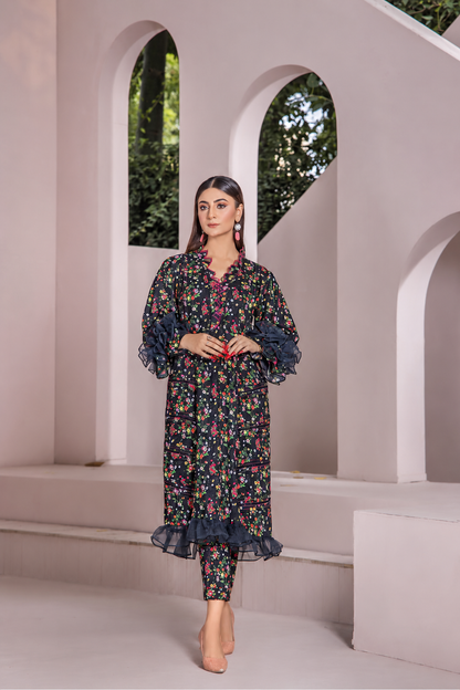 Women Printed 2 Piece Suit - AND073